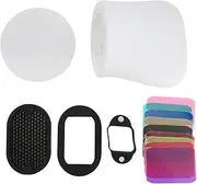 Camera Flash Soft Covers, Filter Beehive Grid Set Accessory, Flash Gels Filter Sets, Colour Chip Mesh Soft Covers Set for Roof Mount Flash