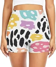 [GuoChe] Underwear Leakproof Swim Trunks Underwear for Women Girl Teens Cute Leopard Print