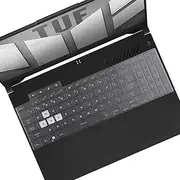 UUONDO Keyboard Cover Skin for 2022 ASUS TUF Dash 15 15.6" FX517ZM FX517ZM-AS73/TUF Gaming F15 FX507ZM-ES74/TUF Gaming F17 FX707 FX707ZM 17.3", ASUS TUF A15 A17 Gaming Laptop Protect Accessories