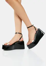 Set The Bar Platform Sandals