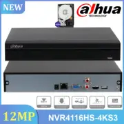 Dahua NVR4116HS-4KS3 16CH NVR 12MP Video Recorder CCTV Security Camera System