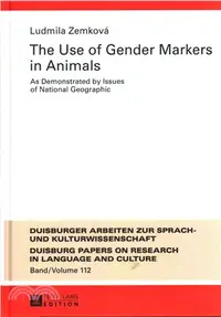 在飛比找三民網路書店優惠-The Use of Gender Markers in A