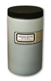 Jet Black Tie-Dye Powerhouse: Procion Mx Dye - 1lb of Cold Water Fiber Reactive