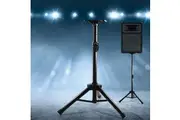 Alpha Speaker Stand 65-120cm Adjustable Height Surround Sound Studio Home 2pcs