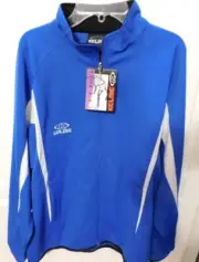 Kelme Soccer Celta Warm-Up Jacket Size Small Blue & White New With Tags
