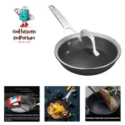 7 inch Small Egg Nonstick Frying Pan with Lid, Eggs Omelette Burnt also Non s...