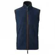 Premier Mens Artisan Fleece Gilet Black/Brown L
