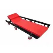 Padded Car Creeper Workshop Garage Mechanic Steel Trolley Adjustable Headrest