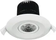 13W White Gimble Dimmable Tri Color COB LED Downlight with Separate Driver | 70-90mm Cutout | 3A Lighting