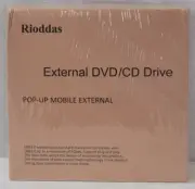 Rioddas External DVD/CD Drive Pop-UP Mobile External