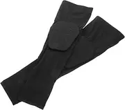 ifundom 2pcs Crash Arm Along with Basketball Baseball Padded Arm Sleeves Volleyball Volleyball Arm Sleeves Padded Arm Sleeve for Football Elbow Pads for Volleyball Black Spandex