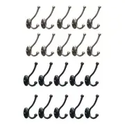 10Pcs Coat Hooks European Hat Hanger Heavy Duty Robe Holder Towel Hooks for