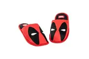 Deadpool Mens Mule Slippers (Red/Black) - UTNS8791