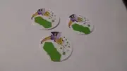 Pre Cut One Inch Bottle TINKERBELL Free Shipping