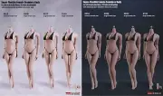TBLEAGUE 1/6 SCALE Steel Skeleton SEAMLESS FEMALE Figure Body PHICEN
