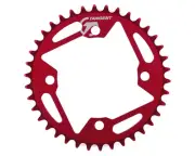 Tangent Halo 4-Bolt Chainring (Red)