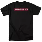 Warehouse 13 Logo T Shirt Licensed Sci-Fi TV Show Classic Adult Tee New Black