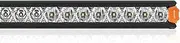 LIGHTFOX 40 Inch LED Light Bar - Professional IP68 Waterproof Ultra Slim Single Row Off Road Light Bars, 200W 25,160LM Super Bright Spot Flood Combo Driving Light LED Work Light for UTV ATV Jeep Truck