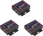 Barbuly 3X Industrial Modbus Serial RS232 RS485 RS422 to Ethernet Converter Device Server RTU RJ45 to RS232+RS485 Connector