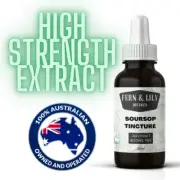 Powerful Soursop Tincture – 20x Annona muricata Leaf Extract Graviola