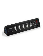 [Mbeat] 7 Port 2.1A Charger Station USB 3.0/USB 2.0 Hub/Charging/Data/Splitter MB-HUB716