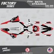 Graphics Kit for Beta Xtrainer 250 300 2020 2021 2022 Factory - RED