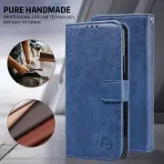 For iPhone 16 15 14 13 12 11 Pro Max SE Plus XS/R Case Leather Wallet Flip Cover