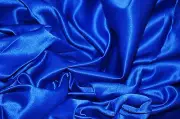 25 Yards 60" Royal Blue Shiny Satin Fabric for Draping Overlay Runner Tablecloth