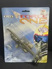 NEW IN PACK 1992 ERTL Force One McDonnell Douglas AH-64A Apache Helicopter