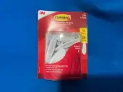 3M Command General Purpose Hooks, White, 14 Hooks & 20 strips FREE SHIPPING