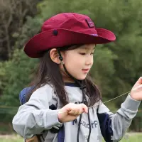 在飛比找蝦皮購物優惠-兒童漁夫帽 兒童登山帽 兒童戶外帽 兒童防曬帽 寶寶帽子兒童