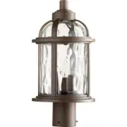 Quorum Winston 3 Light Post in Oiled Bronze - 7762-3-86