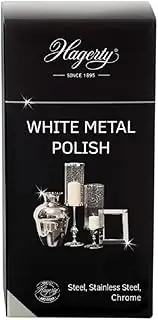 Hagerty White Metal Polish Cleaner 250ml for Steel, Chrome and Stainless Steel