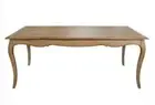 French Provincial Furniture Rectangular Dining Table Natural Ash
