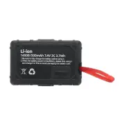 HG HG4-53 HG4-50 TRASPED 1/16 RC Car Parts 7.4V 500mAh 3C 3.7Wh Li-ion Battery for TOYOTA Land Cruiser FJ40 1983 for SUZ