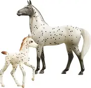 [Breyer] Freedom Series (Classics) Spotted Wonders | Horse and Foal Toy Set | 1:12 Scale | Model #62207