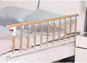 Side Guard for Elderly Bed Rails for Elderly Adults Assist Rail Handle Fold Down Medical Hospital Sides Rails Guard Home Care Handicap Safety Bed Side Handrail (Size : 167X40CM)