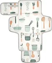 Reusable Diaper Changing Pads with Tissue Pocket Changing pad for Changing Table for Moms, Dads