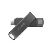 SanDisk iXpand Luxe 128GB USB 3.1 Lightning Flash Drive iPhone iPad USB-C OTG