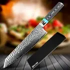 Kiritsuke Chef Knife 67 Layers Damascus Steel VG10 Core Micarta Handle Slicing L