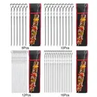 Kabob Skewers Stainless Steel Barbecue Skewers Metal Skewers Kitchen Accessories