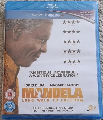 MANDELA LONG WALK TO FREEDOM BLU-RAY NEW & SEALED IDRIS ELBA
