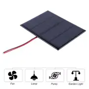 3W 12V Mini Solar Panel with Cable Solar Battery Charger for Lamp Fan Pump AU