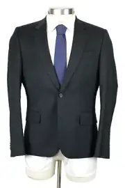 Paul Smith Suit 38 R (48 EU) Men's Dark Green Wool Soho Fit Slim Italy NWT $1195
