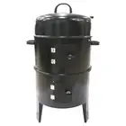 Vertical BBQ Grill Charcoal Grill Thermometer for Party Outside Patio