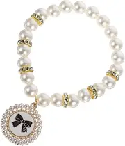 CIYODO Stylish Pet Necklace Collar Cat Dog Jewelry Luxury Bowknot Design Small Dogs Puppy Necklace