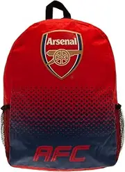 Arsenal FC Crest Backpack (UK Size: One Size) (Red/Blue)