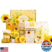 Sunflower Gift for Women, Get Well Soon Care Package, Relaxation Sunshine Gif