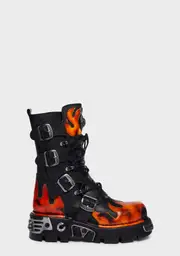 [New Rock] Reactor M-591-S16 Flame Boots