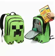 Minecraft Creeper Backpack Bag Lunch Bag Pencil Case School Lot Kids Gifts movie